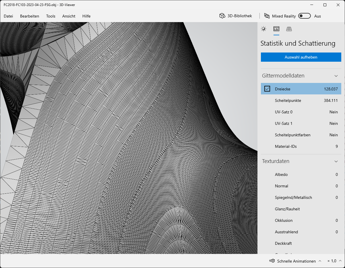 Federgraph mesh